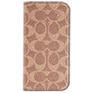 iPhone 17p COACHiRjubN^CvP[X^SIGNATURE Brown