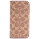 iPhone 17p COACHiRjubN^CvP[X^SIGNATURE Brown