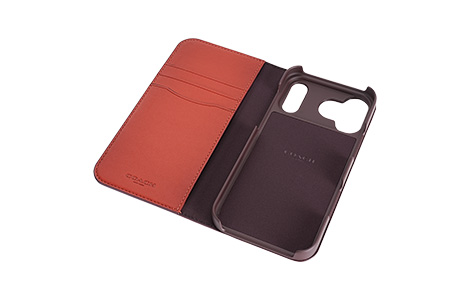 iPhone 17 Pro Maxp COACHiRjubN^CvP[X^SIGNATURE Brown
