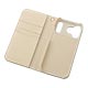 iPhone 17 Pro Maxp MICHAEL KORS ubN^CvP[X with Tassel Charm^Beige Pink Stripe