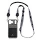 iPhone 17 Pro Maxp MICHAEL KORS n[hP[X with Strap^Black