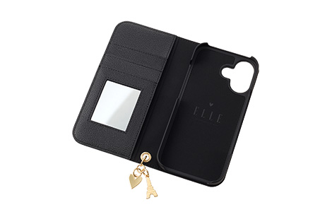iPhone 17p ELLE FOLIO CASE^Black