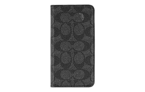 �yau����zSamsung Galaxy S26 COACH�iR�j�u�b�N�^�C�v�P�[�X�^SIGNATURE Black