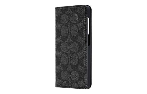 �yau����zSamsung Galaxy S26 COACH�iR�j�u�b�N�^�C�v�P�[�X�^SIGNATURE Black