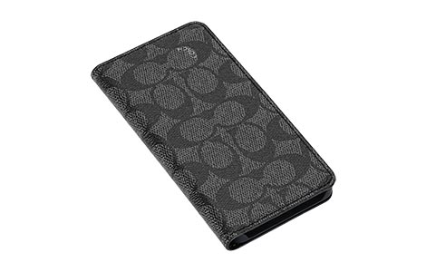 �yau����zSamsung Galaxy S26 COACH�iR�j�u�b�N�^�C�v�P�[�X�^SIGNATURE Black
