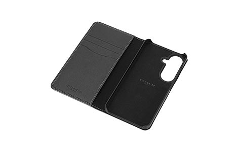 �yau����zSamsung Galaxy S26 COACH�iR�j�u�b�N�^�C�v�P�[�X�^SIGNATURE Black