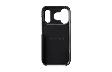 iPhone 18 Pro�p HUNTER �n�[�h�P�[�X ���b�h�{�b�N�X���S�^Black