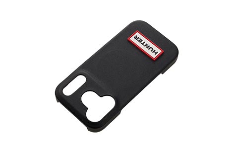 iPhone 18 Pro�p HUNTER �n�[�h�P�[�X ���b�h�{�b�N�X���S�^Black