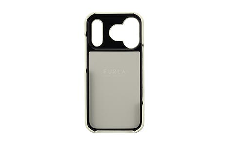 iPhone 18 Pro�p FURLA �n�[�h�P�[�X with MagSafe card wallet�^MARSHMALLOW