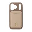 iPhone 18 Pro�p FURLA �n�[�h�P�[�X with MagSafe card wallet�^GREGE