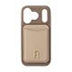 iPhone 18 Pro�p FURLA �n�[�h�P�[�X with MagSafe card wallet�^GREGE
