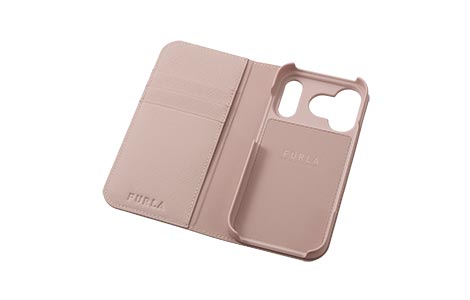 iPhone 18 Pro�p FURLA �u�b�N�^�C�v�P�[�X�^CLOUDY PINK