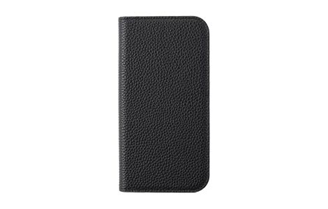 LORNA PASSONI Leather Folio Case for iPhone 18 Pro�^Black