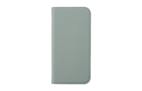 LORNA PASSONI Leather Folio Case for iPhone 18 Pro Max�^Blue Gray