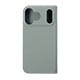LORNA PASSONI Leather Folio Case for iPhone 18 Pro Max�^Blue Gray