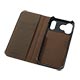 LORNA PASSONI Leather Folio Case for iPhone 18 Pro Max�^Dark Brown