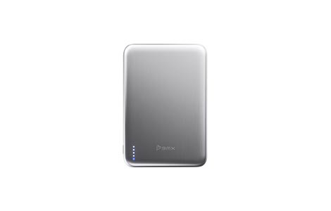 BMX AIR 5K Magnetic Solid-State Power Bank - Silver
