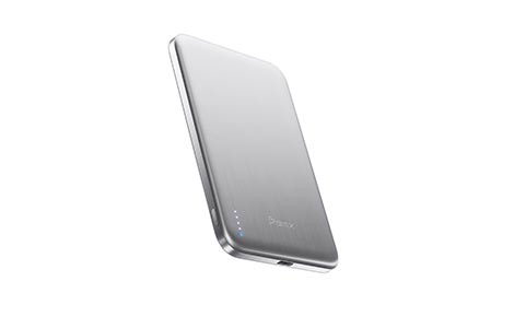 BMX AIR 5K Magnetic Solid-State Power Bank - Silver