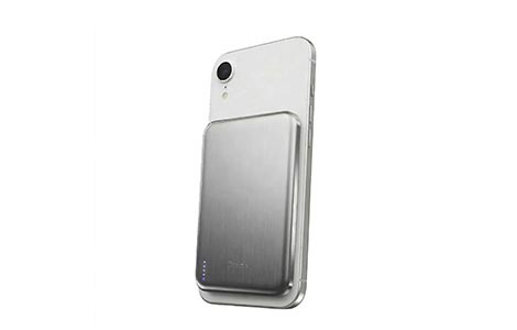 BMX AIR 5K Magnetic Solid-State Power Bank - Silver