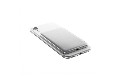 BMX AIR 5K Magnetic Solid-State Power Bank - Silver