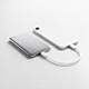 BMX AIR 5K Magnetic Solid-State Power Bank - Silver
