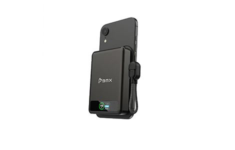 BMX SolidSafe(TM) 10K Solid-State Magnetic Power Bank - Black