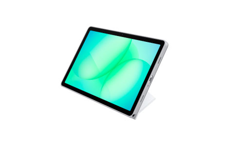 Samsung Galaxy Tab A11+ Book Cover / White