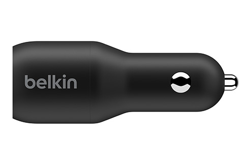 belkin BoostCharge Dual USB-C(R) Car Charger 36W