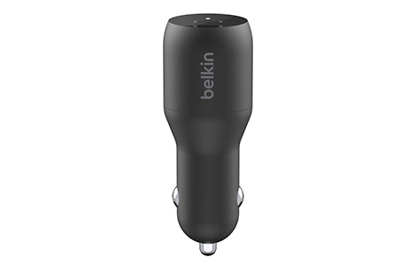 belkin BoostCharge Dual USB-C(R) Car Charger 36W