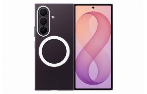Samsung Galaxy Z Fold8 Ultra Clear Magnet Case/Clear