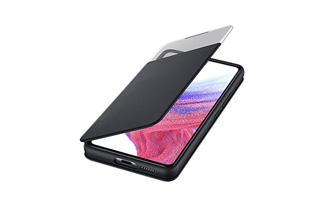 Galaxy A53 5G Smart S View Wallet Cover／Black