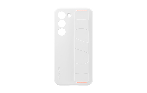 Galaxy S23 Silicone Grip Case / White
