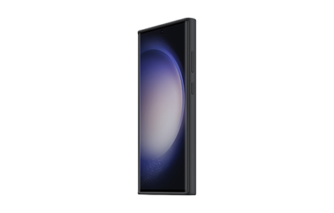 Galaxy S23 Ultra Silicone Grip Case / Black