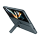 Galaxy Z Fold4 Standing Cover with Pen^Graygreen