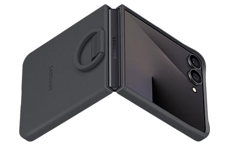 Samsung Galaxy Z Flip7 Ring Case (Silicone)^ubN