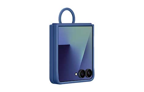 Samsung Galaxy Z Flip7 Ring Case (Silicone)^u[