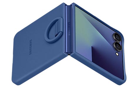 Samsung Galaxy Z Flip7 Ring Case (Silicone)^u[