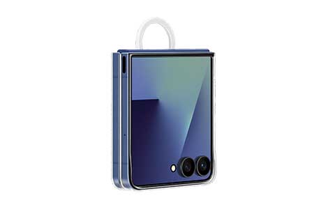 Samsung Galaxy Z Flip7 Ring Case (Clear)^NA