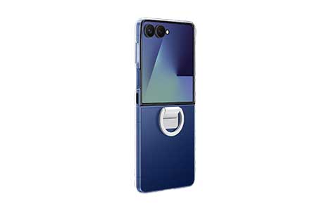 Samsung Galaxy Z Flip7 Ring Case (Clear)^NA