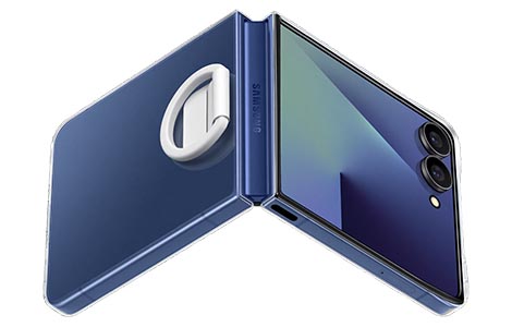 Samsung Galaxy Z Flip7 Ring Case (Clear)^NA