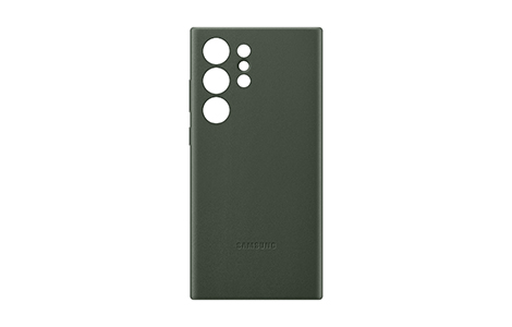Galaxy S23 Ultra Leather Case / Green