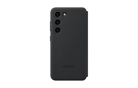 Galaxy S23 Smart View Wallet Case / Black