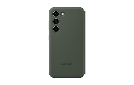 Galaxy S23 Smart View Wallet Case / Green