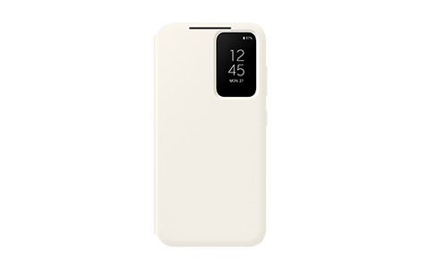Galaxy S23 Smart View Wallet Case / Cream