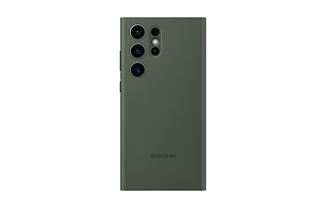 Galaxy S23 Ultra Smart View Wallet Case / Green