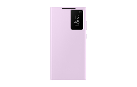 Galaxy S23 Ultra Smart View Wallet Case / Lavender