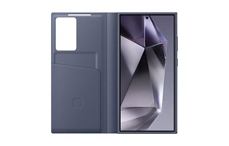 Galaxy S24 Ultra Smart View Wallet Case^Violet