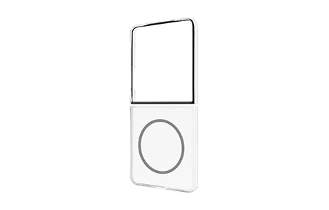 Samsung Galaxy Z Flip7 Clear Magnet Case/Clear