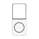 Samsung Galaxy Z Flip7 Clear Magnet Case/Clear