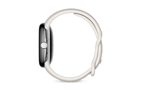 Google Pixel Watch Polished Silver ステンレスケース／Chalk ...